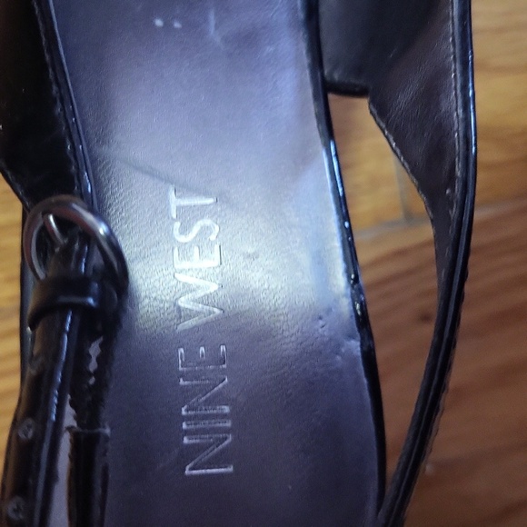 Elegant Black Women's Slingback Heels - Picture 10 of 11